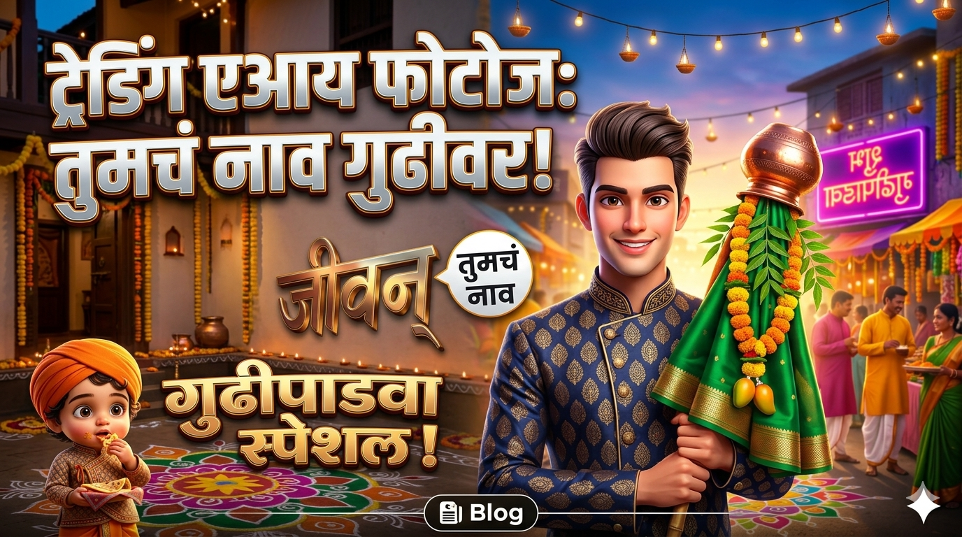 Trending AI गुढीपाडवा फोटो