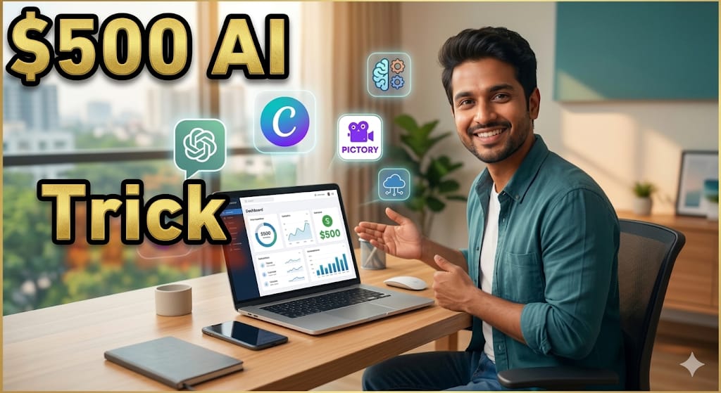 AI वापरून पैसे कमवण्याचे सुलभ मार्ग (२०२६ अपडेट)