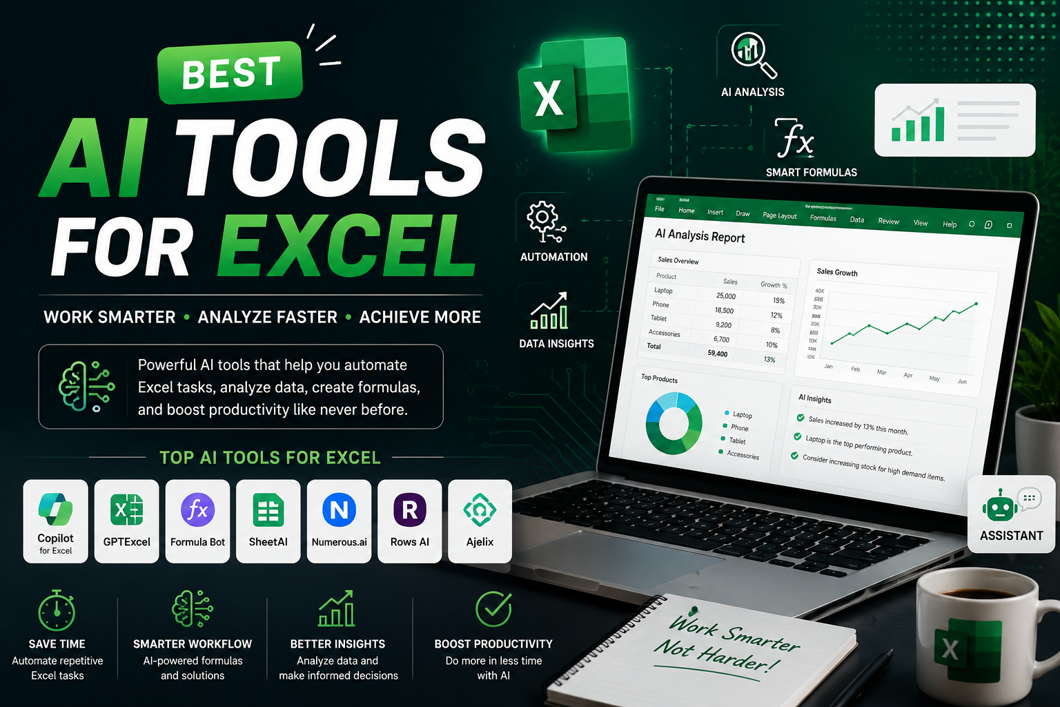 Best AI Tools for Excel