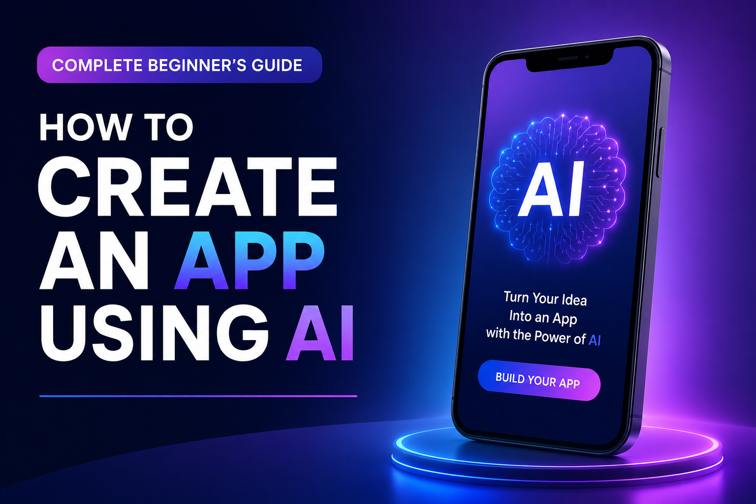 Create an App Using AI